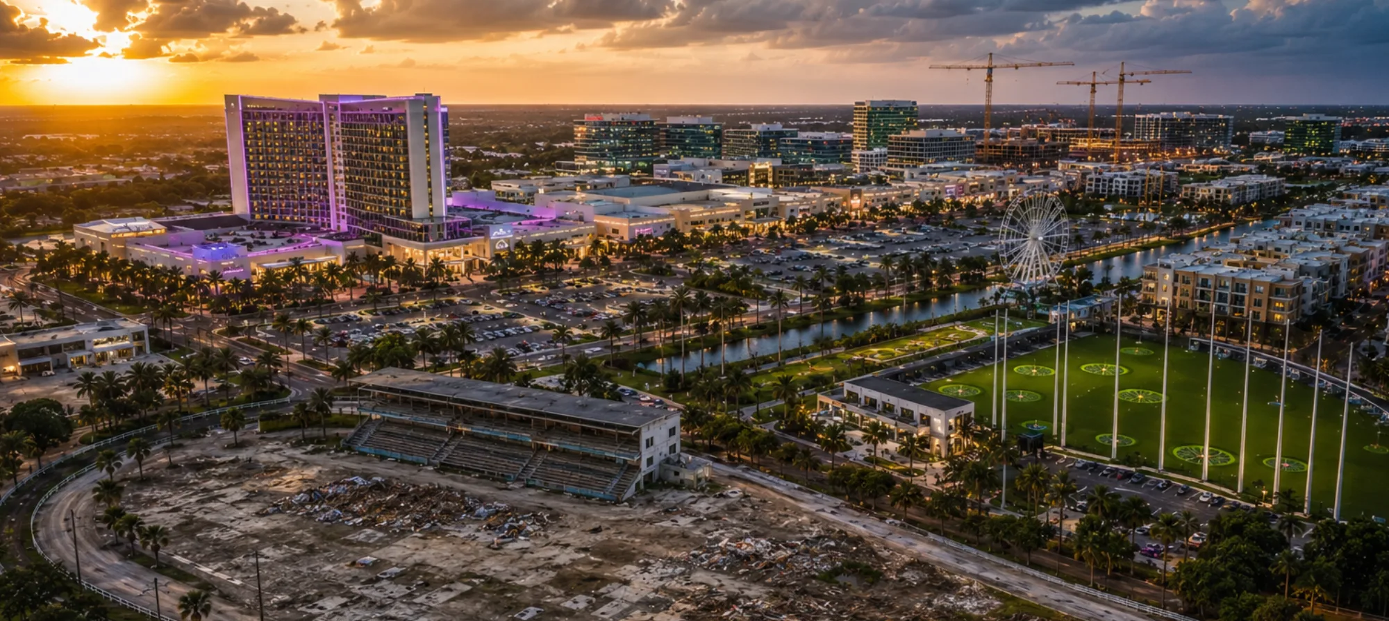 Inside The Pomp: Pompano Beach's 223-Acre Racetrack Redevelopment